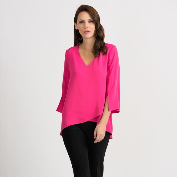 Tunic style blouse in lavender Joseph Ribkoff - Picture 1 of 13